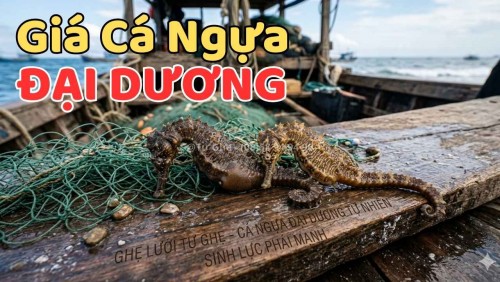 Bảng Giá Cá Ngựa Đại Dương Theo Kích Thước 10cm - 15cm