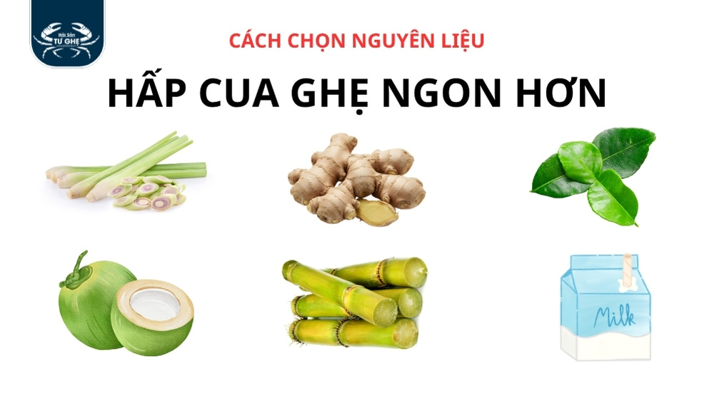 Cách Chọn Nguyên Liệu Hấp Cua Ghẹ Ngon Hơn