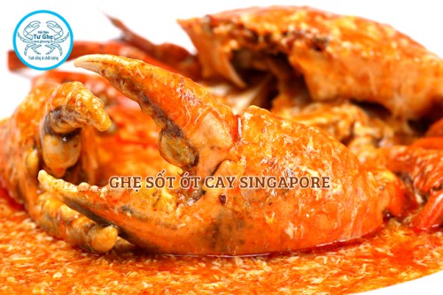 Ghẹ sốt ớt cay singapore