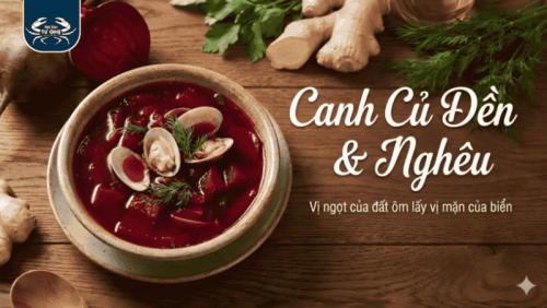Canh Củ Dền Và Nghêu: Khi Vị Ngọt Của Đất Ôm Lấy Vị Mặn Của Đại Dương
